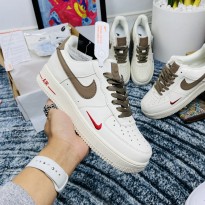 Giày Nike Air Force 1 Trắng Viền Gold Like Auth