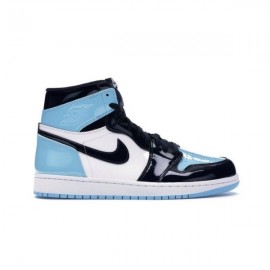 Air Jordan 1 Retro High OG UNC Patent Xanh Dương