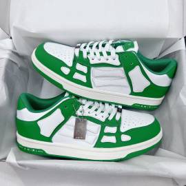 Giày Amiri Skel-top Low Green Xanh Lá Siêu Cấp