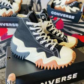 Giày Converse Run Star Hike Hi JW Anderson Black