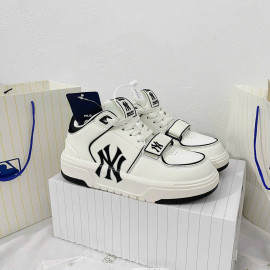 Giày MLB Chunky Liner Mid New York Yankees Black Siêu Cấp