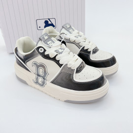 Giày MLB Korea Chunky Liner Hologram Red Sox Gray Siêu Cấp