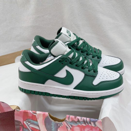 Giày Nike Dunk Low Michigan State Xanh Lá Siêu Cấp