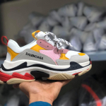 Sneaker Balenciaga Triple S Trắng Hồng