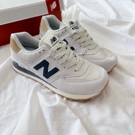 Giày Thể Thao New Balance White Navy