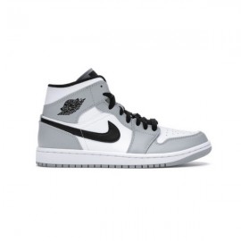 Giày Nike Air Jordan 1 Mid Light Smoke Grey Jordan xám rep 11