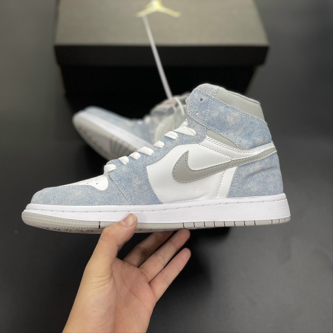 Giày NIKE AIR JORDAN 1 RETRO HIGH TURBO BLUE REP 1:1