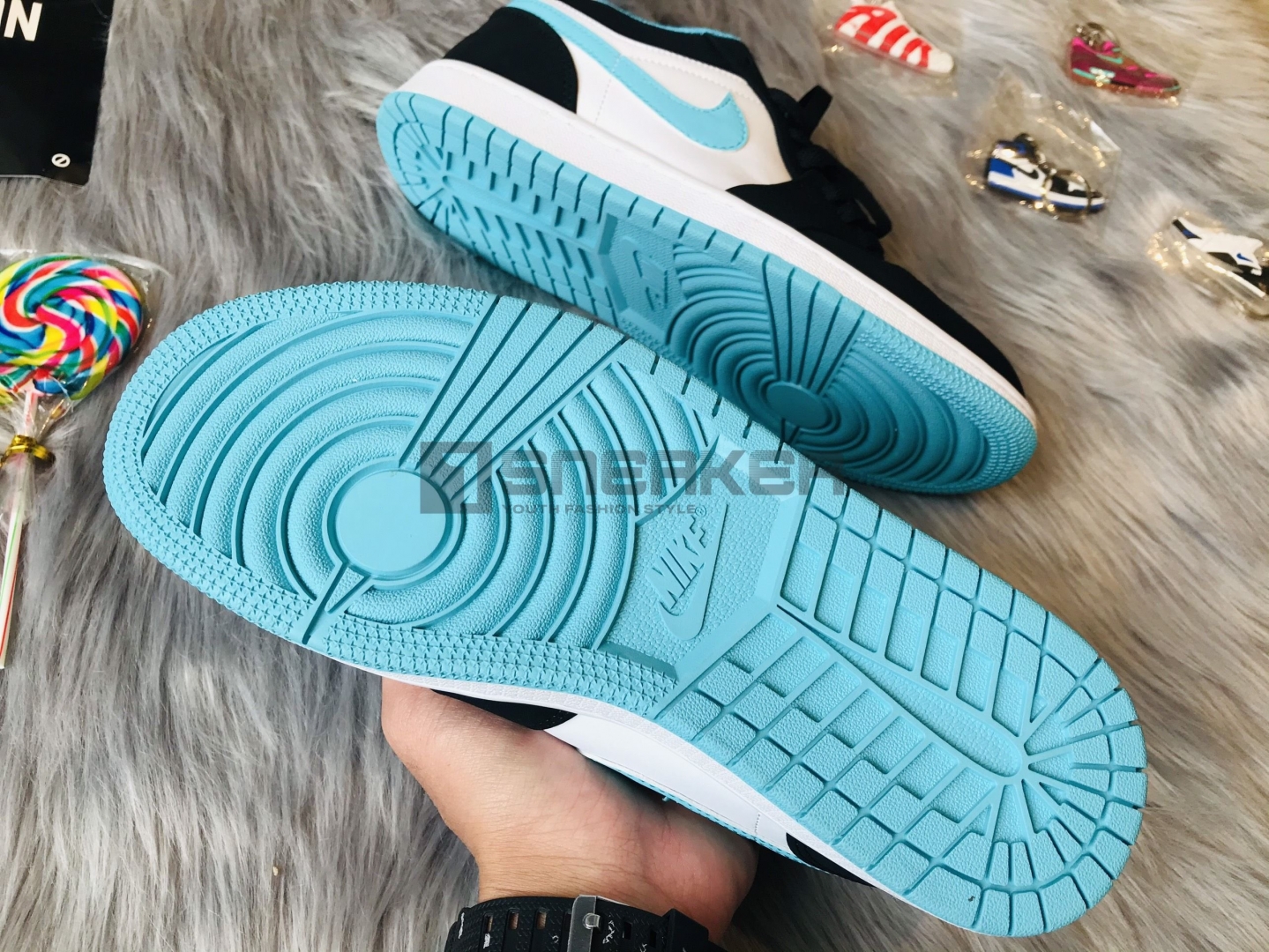 Nike Jordan 1 Low Island Green Xanh Ngọc Rep 1 1