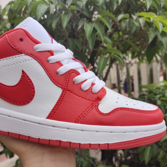 GiÃ y Nike Air Jordan 1 Low Gym Red White